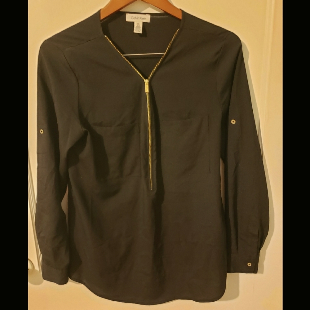 Classy zipper shirt